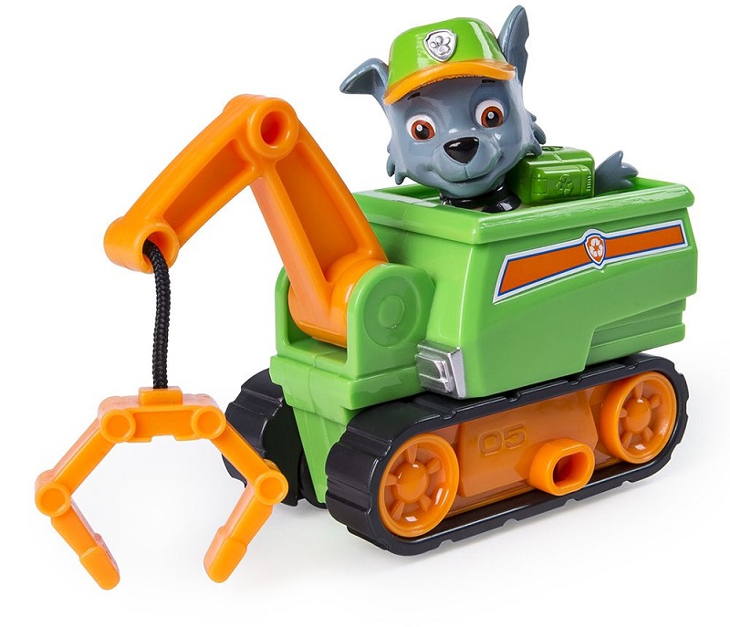 Rocky Paw Patrol : La Pat'patrouille Pat patrouille rocky camion grue + poster paw patrol