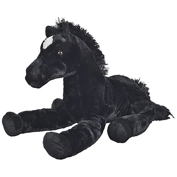 grosse peluche cheval