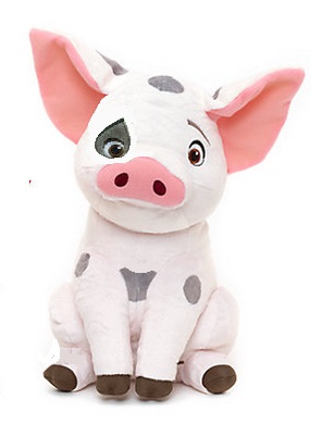 cochon vaiana peluche