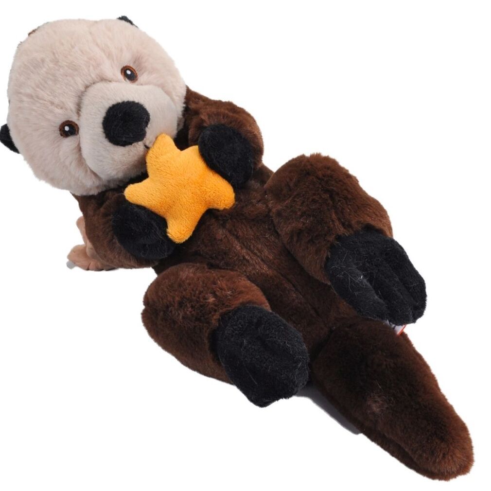 peluche loutre wwf