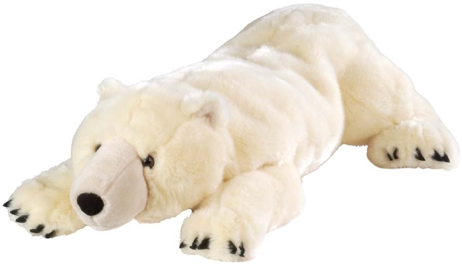 ours blanc en peluche