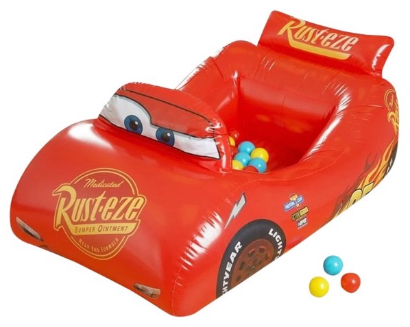 Piscine A Balles Gonflable Flash Mcqueen Disney Cars 3