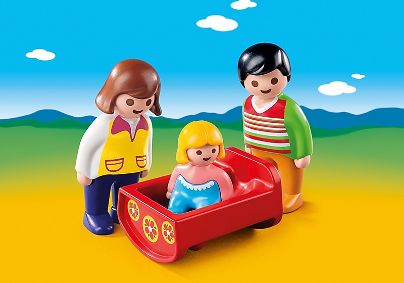 Playmobil 1 2 3 Parents Avec Bebe 6966 Cavernedesjouets Playmobil 1 2 3 Parents Avec Bebe 6966 Cavernedesjouets