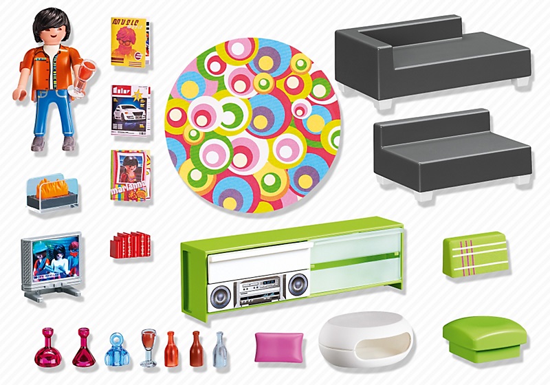 ori playmobil city life 5584 salon moderne 8726_5548