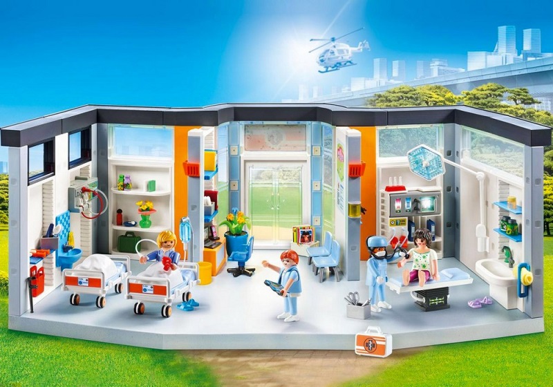 jeux de playmobil hopital