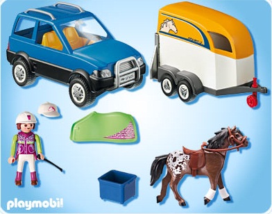 playmobil van chevaux 4189