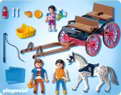 PLAYMOBIL 5226 Calèche avec Famille : comparer les prix, caractéristiques,