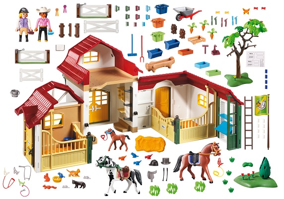 centre equestre playmobil jouet club