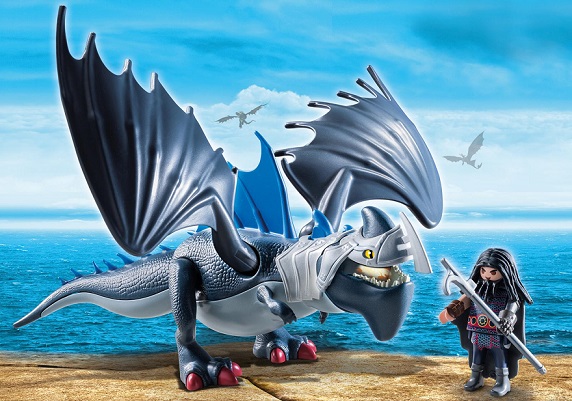 Dragons Les Gardiens Du Ciel Jouet PLAYMOBIL 9248 Drago avec dragon de combat - Jeux, Jouets