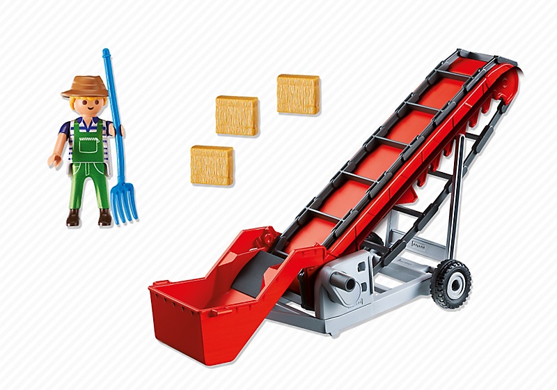 Playmobil Ferme 6132 Convoyeur à foin CavernedesJouets