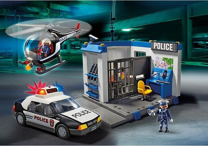 Set de police géant Playmobil 5607 Edition limitée City Action