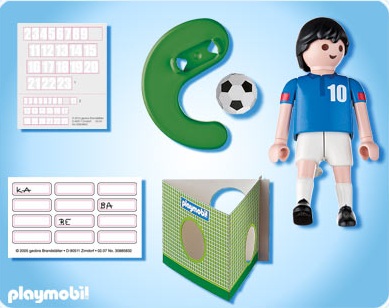 Playmobil 4733 Jeu de construction Joueur équipe France A