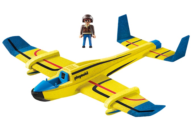 Plein air Avion Playmobil Sports Action 70057 Planeur aquatique jaune