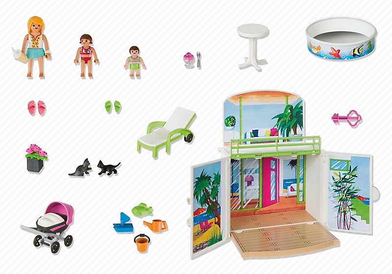 Jouet Playmobil 6159 Coffre Terrasse de Vacances pas cher : Prix à comparer