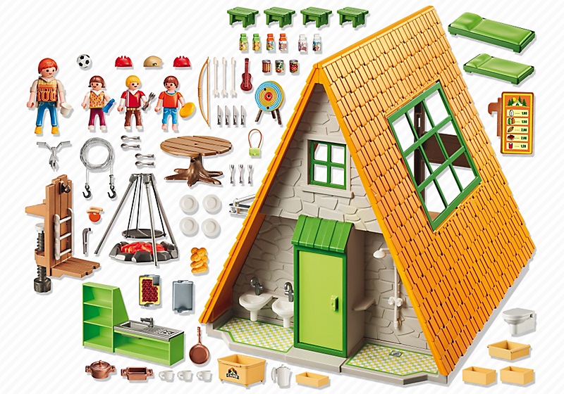 Acheter Maison Playmobil Loisirs Fun 6887 G?�te de vacances