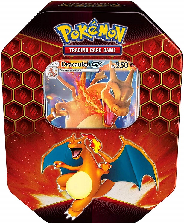 Pokebox Rouge Noël 2019 Dracaufeu Gx Carte Pokemon Collectionner