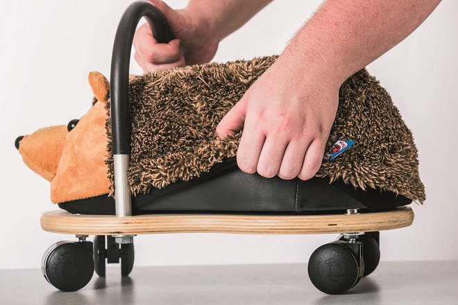 porteur peluche