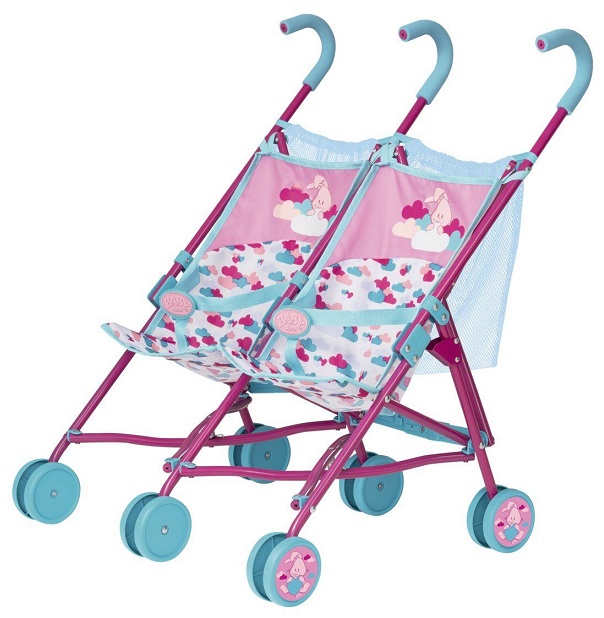 poussette canne double baby in