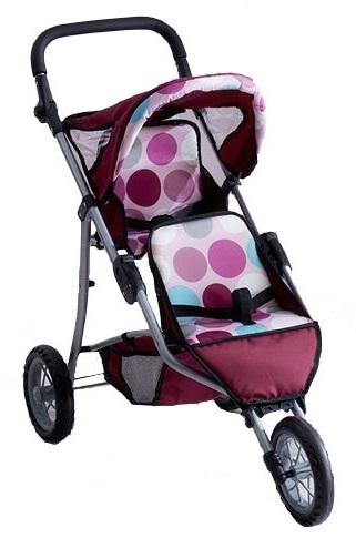 Jouet poussette jumeaux 3 roues sales