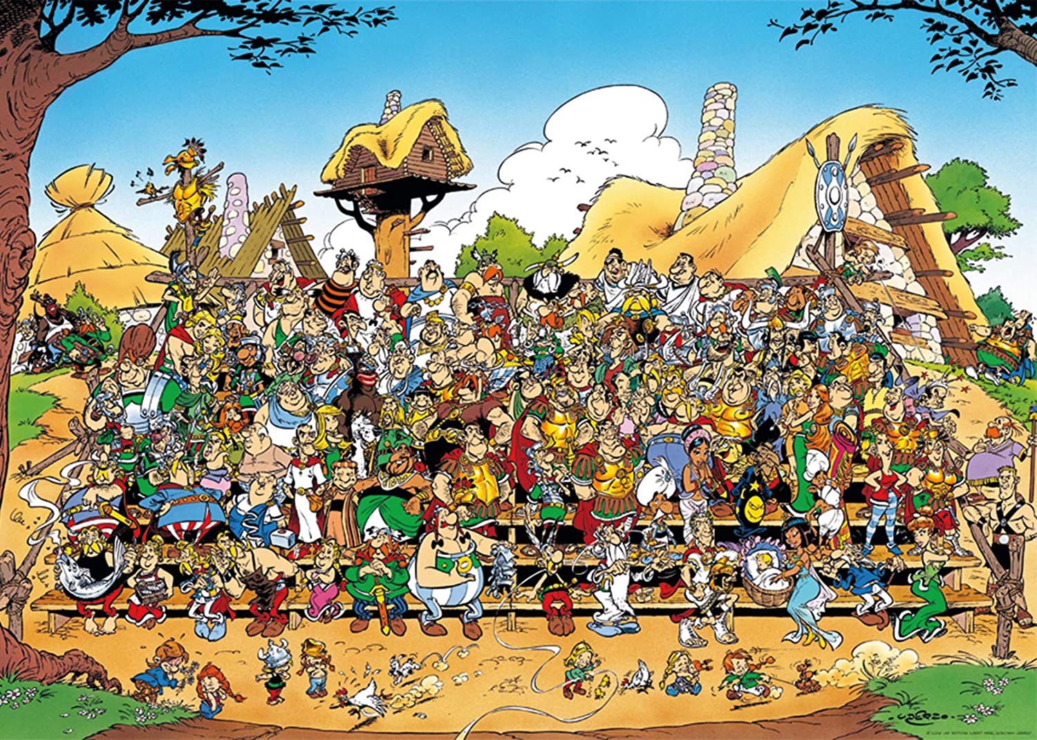 Jeu Astérix – Réalisez Le Village D’Astérix – Édition 1976