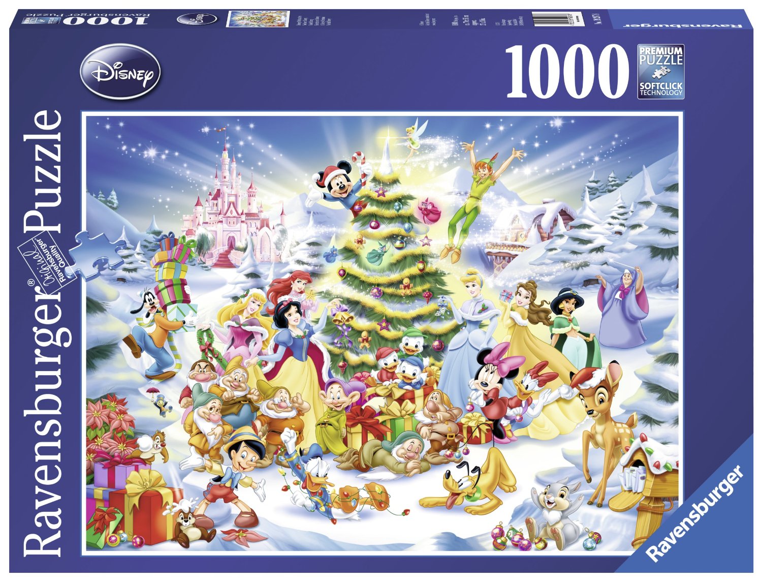 Ravensburger 192878 puzzle 1000 pièces noel avec disney