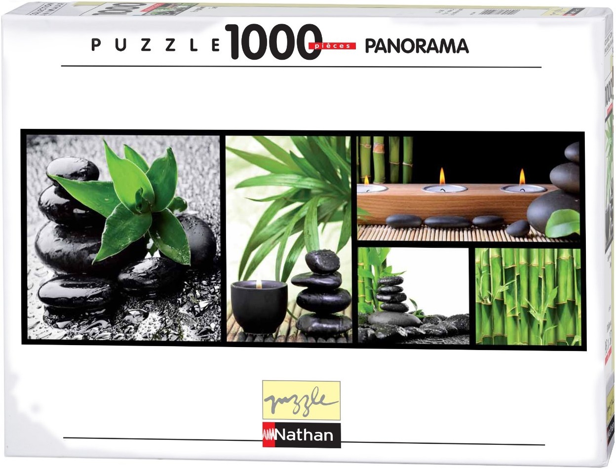 Puzzle panorama composition zen 1000 pièces panorama adulte