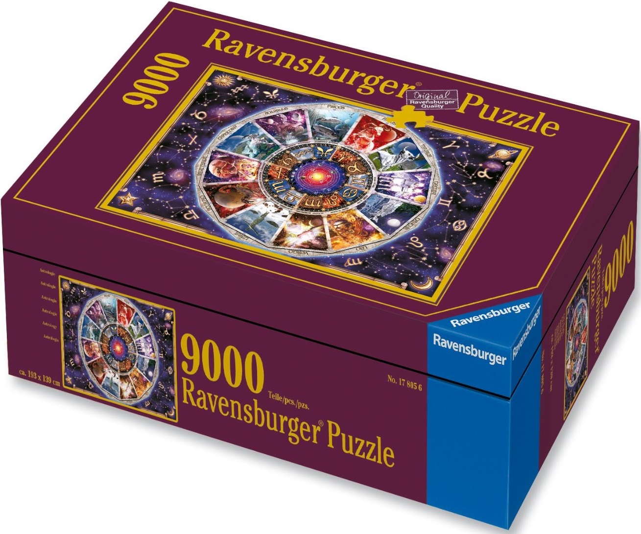 Puzzle signe du zodiac 9000 pièces de Ravensburger 17805
