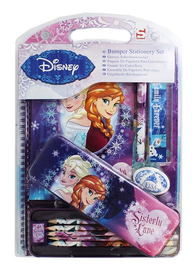Disney Frozen Papeterie Choisissez enfants école stylos crayons surligneurs Notebook 