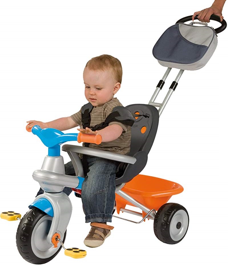 Tricycle évolutif 2 en 1 baby too cocooning Smoby bleu 414203 jouet