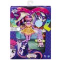 COFFRET POUPEE TWILIGHT SPARKLE + SPIKE LE CHIOT - RAINBOW ROCKS - MY LITTLE PONY EQUESTRIA GIRLS - HASBRO - B1072
