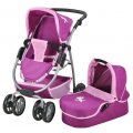LANDAU COMBINE 2 EN 1 COCO UMA LA LICORNE POUPEE - KNORRTOYS - 90772