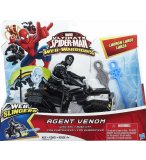 AGENT VENOM AVEC SON QUAD D'ATTAQUE - SPIDERMAN WEB SLINGERS - HASBRO - B1466