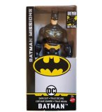 COFFRET FIGURINE BATMAN COSTUME SOMBRE 15 CM - COLLECTION DC MISSIONS 80 ANS - MATTEL GCK98