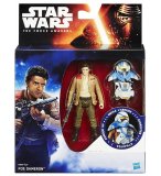 FIGURINE STAR WARS POE DAMERON AVEC ARMURE 9 CM - EPISODE VII - HASBRO - B3893