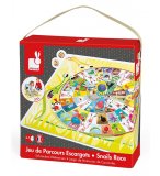 JEU DE PARCOURS ESCARGOTS FORMAT XXL - JANOD - J02791 - JEU SOCIETE