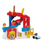 LA PISTE SECOURS 2 EN 1 POLICE ET POMPIER LITTLE PEOPLE - FISHER PRICE - DPF26