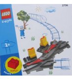 LEGO DUPLO 2736 LES AIGUILLAGES - ACCESSOIRES TRAIN DUPLO - RAILS CIRCUIT