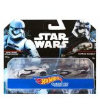 PACK DE 2 VEHICULES STAR WARS FIRST ORDER STORMTROOPER ET CAPTAIN PHASMA - HOT WHEELS - MATTEL - DXP99