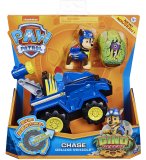 PAT PATROUILLE CHASE ET SON QUAD TOUT TERRAIN DE POLICE + DINOSAURE MYSTERE - FIGURINE CHIEN - PAW PATROL DINO RESCUE