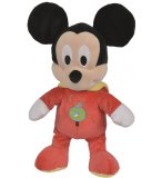 PELUCHE DISNEY MICKEY EN GRENOUILLERE ROUGE 43 CM - NICOTOY 