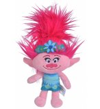 PELUCHE TROLLS WORLD TOUR POPPY ROBE BLEU 21 CM - PELUCHE LICENCE DREAMWORKS