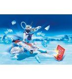 PLAYMOBIL ACTION 6833 ANDROIDE DE GLACE AVEC LANCE DISQUES