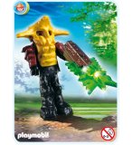 PLAYMOBIL CHASSEURS DE TRESORS 4848 GARDIEN DU TEMPLE AVEC ARME LUMINEUSE VERTE