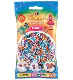 SACHET DE 1000 PERLES A REPASSER HAMA MIDI BICOLORE - LOISIRS CREATIFS - 207-90