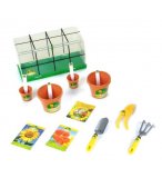 SET JARDIN AVEC SERRE ET SEMENCES - KLEIN KIDS GARDEN - JEU JARDINAGE
