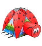 TENTE IGLOO COCCINELLE AVEC TUNNEL - OUTDOOR - JEU PLEIN AIR