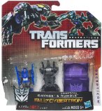 TRANSFORMERS DECEPTICON RUMBLE ET RAVAGE - FALL OF CYBERTRON - HASBRO - A1422