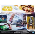 VAISSEAU STAR WARS SPEEDER ATTAQUE + ENFYS NEST - FORCE LINK 2.0 - FIGURINE - VEHICULE - HASBRO - E1260