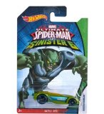 VEHICULE BATTLE SPEC GREEN GOBLIN : ULTIMATE SPIDERMAN SINISTER 6 - HOT WHEELS - VOITURE MINIATURE 1:64 - MATTEL - CMJ87