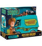 VEHICULE SCOOBY-DOO : VOITURE MYSTERY MACHINE + SAMMY - VAN - FIGURINE SCOOBY-DOO ARTICULEE - 30155